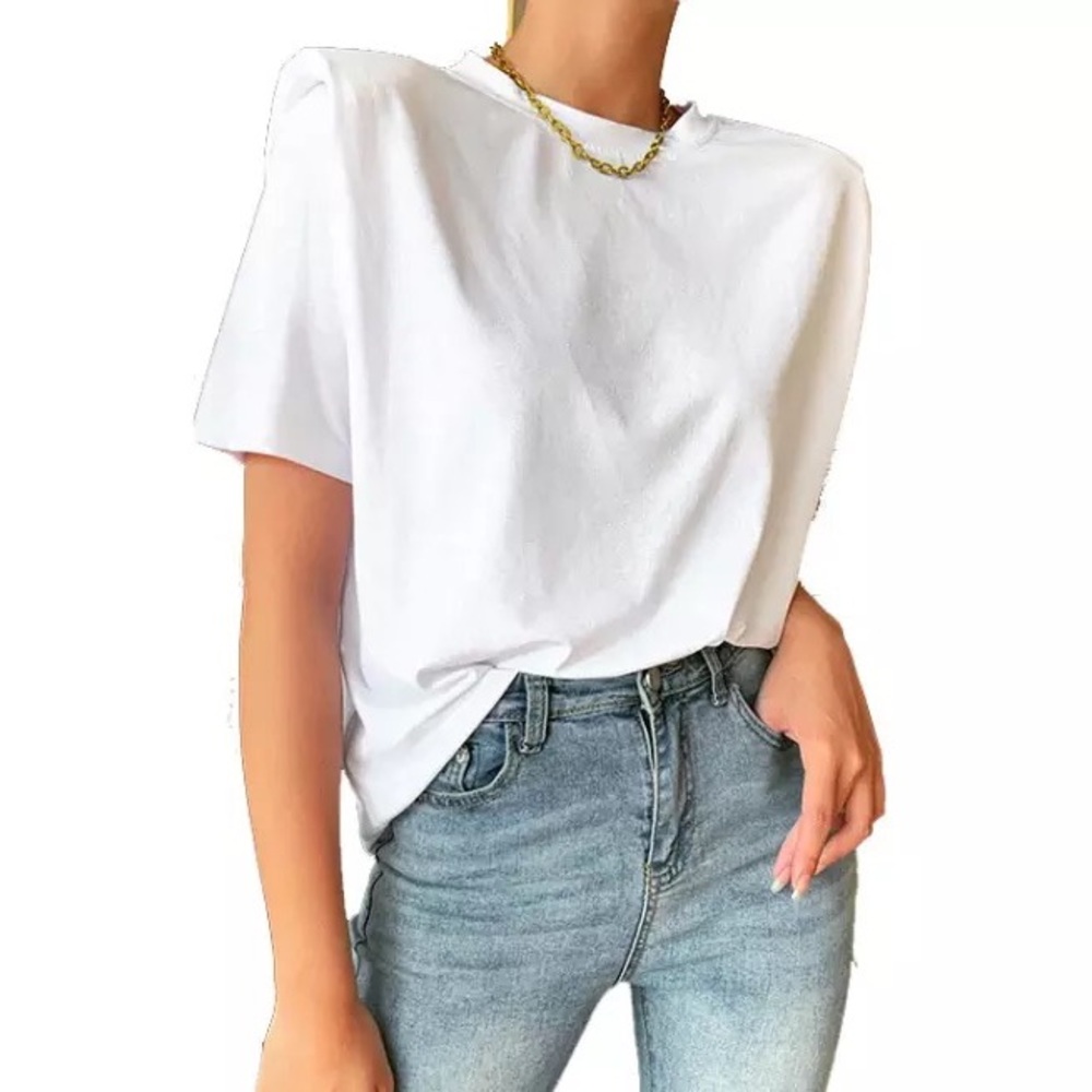 Basin shoulder padded shirt